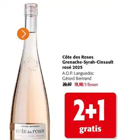 Colruyt Côte des Roses Grenache-Syrah-Cinsault rosé 2025 aanbieding