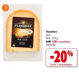 Colruyt Flandrien Oud blok aanbieding