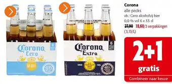 Colruyt Corona alle packs aanbieding