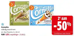 Colruyt Cornetto volledig assortiment aanbieding