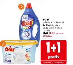 Colruyt Le Chat 4 in 1 discs 16 stuks aanbieding
