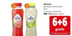Colruyt SPA Fruit alle flessen niet-bruisend aanbieding