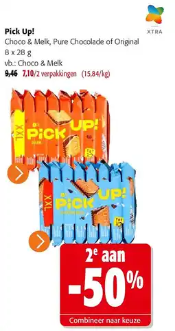 Colruyt Pick Up! Choco & Melk aanbieding
