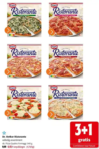 Colruyt Dr. Oetker Ristorante aanbieding