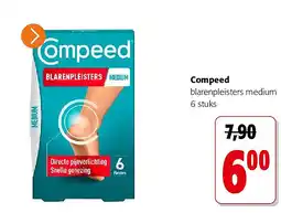 Colruyt Compeed blarenpleisters medium 6 stuks aanbieding