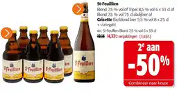Colruyt St-Feuillien Blond 7,5 % vol aanbieding