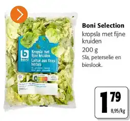 Colruyt Boni Selection kropsla met fijne kruiden aanbieding