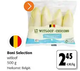 Colruyt Boni Selection witloof aanbieding