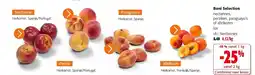 Colruyt Boni Selection nectarines, perziken, paraguayo’s of abrikozen los aanbieding