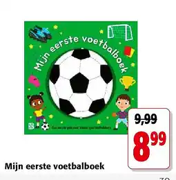 Colruyt Mijn eerste voetbalboek aanbieding