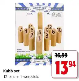 Colruyt Kubb set aanbieding
