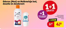 Kruidvat 2 x Odorex deoroller Marine Fresh aanbieding