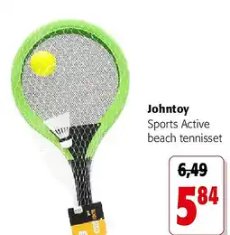Colruyt Johntoy Sports Active beach tennisset aanbieding