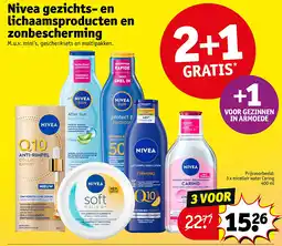 Kruidvat 3 x micellair water Caring aanbieding