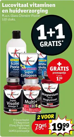 Kruidvat 2 x Magnesium 375mg Bisglycinaat 90 stuks + GRATIS promopotje aanbieding