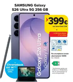 Carrefour SAMSUNG Galaxy S26 Ultra 5G 256 GB aanbieding