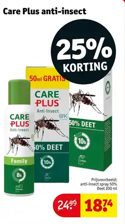 Kruidvat Care Plus anti-insect aanbieding