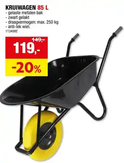 Hubo Kruiwagen aanbieding