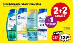 Kruidvat Head & shoulders haarverzorging aanbieding