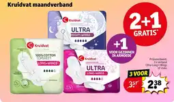 Kruidvat Kruidvat maandverband aanbieding