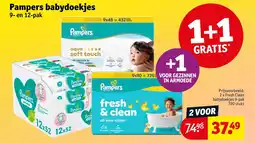 Kruidvat Pampers babydoekjes aanbieding