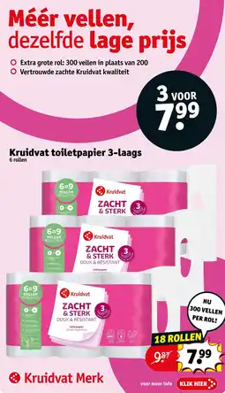Kruidvat Kruidvat toiletpapier aanbieding