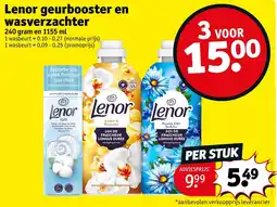 Kruidvat Lenor geurbooster en wasverzachter aanbieding