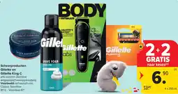 Carrefour Scheerproducten gillette en gillette king c aanbieding