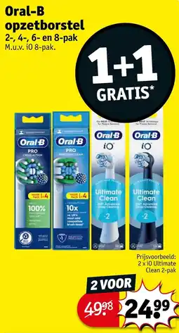 Kruidvat Oral-B opzetborstel aanbieding