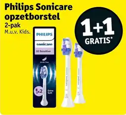 Kruidvat Philips sonicare opzetborstel aanbieding