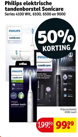 Kruidvat Philips elektrische tandenborstel sonicare aanbieding