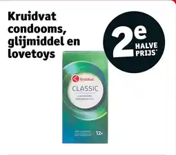 Kruidvat Kruidvat condooms glijmiddel en lovetoys aanbieding