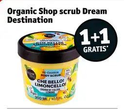 Kruidvat Organic shop scrub dream destination aanbieding