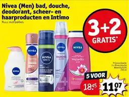 Kruidvat Nivea men bad douche deodorant scheer en haarproducten en intimo aanbieding