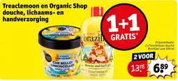 Kruidvat Treaclemoon en organic shop douche lichaams en handverzorging aanbieding