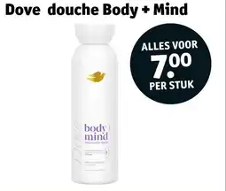 Kruidvat Dove douche body + mind aanbieding
