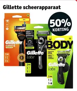 Kruidvat Gillette scheerapparaat aanbieding