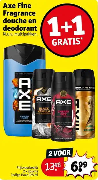 Axe fine fragrance douche en deodorant