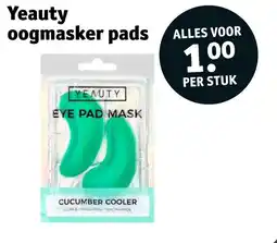 Kruidvat Yeauty oogmasker pads aanbieding
