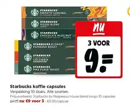 Jumbo Starbucks koffie capsules aanbieding