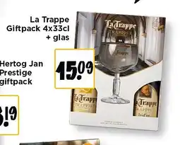 Jumbo La Trappe Giftpack + glas aanbieding