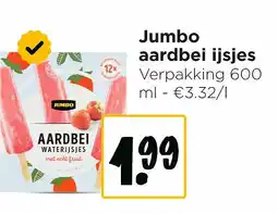Jumbo Jumbo aardbei ijsjes aanbieding
