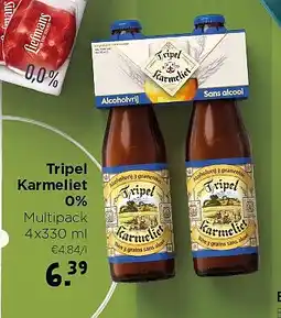 Jumbo Tripel Karmeliet 0% Multipack aanbieding