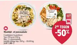 Delhaize Maaltijd- of pastasalade aanbieding