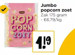 Jumbo Jumbo popcorn zoet aanbieding
