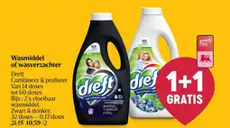Delhaize Wasmiddel of wasverzachter aanbieding