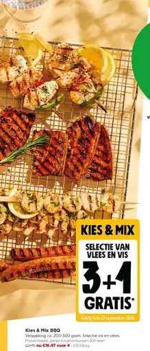 Jumbo Kies & Mix BBQ aanbieding