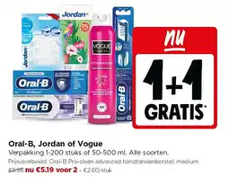 Jumbo Oral-B, Jordan of Vogue aanbieding