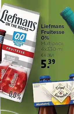 Jumbo Liefmans Fruitesse 0% aanbieding