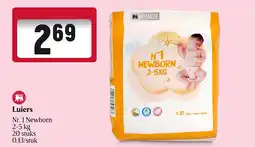 Delhaize Luiers aanbieding